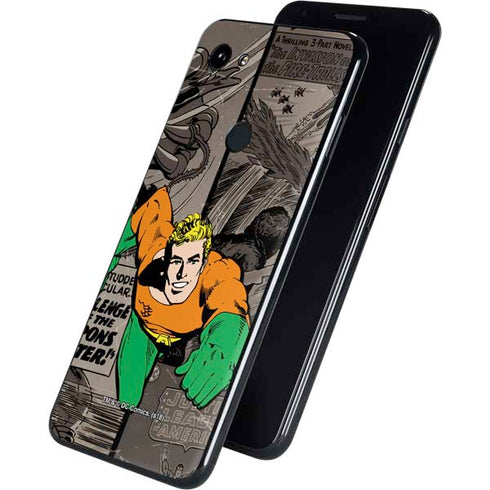 DC Comics Aquaman Classics Art Google Pixel 3a XL Skin